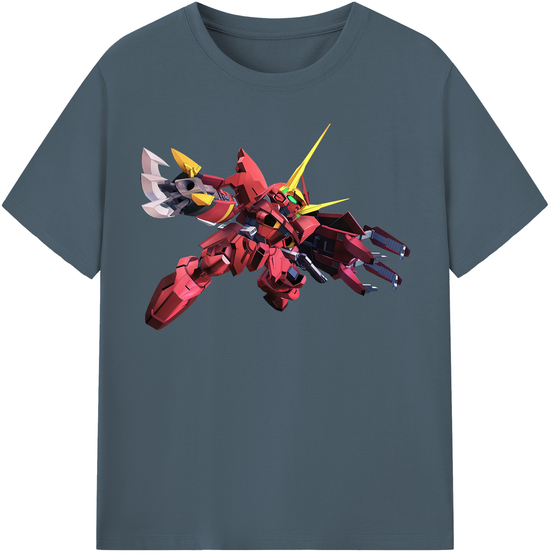 （画像用） 機動戦士ガンダム Mobile Suit Gundam 綿100％半袖Tシャツ（フロントプリント）